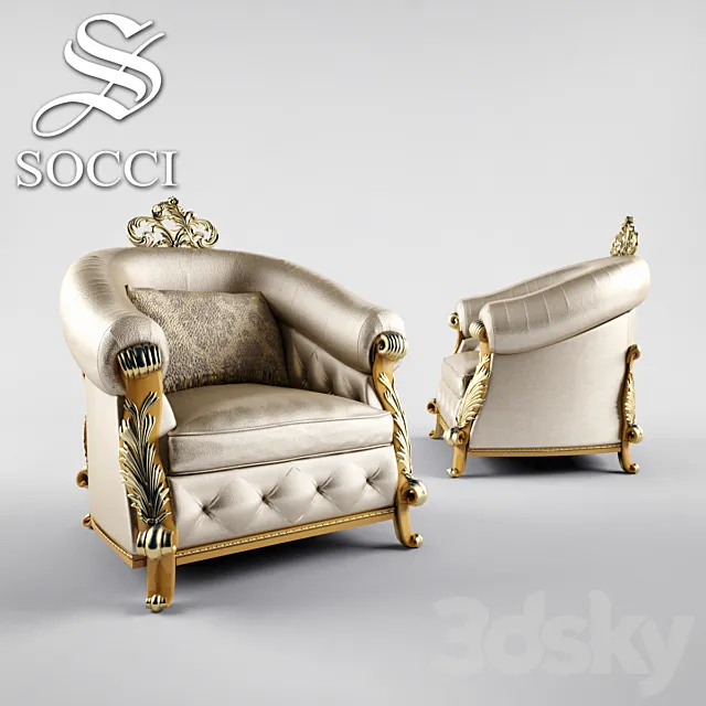 SOCCI Allure chair 3DSMax File