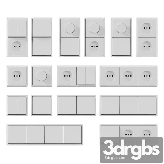 Sockets and switches jung les couleurs