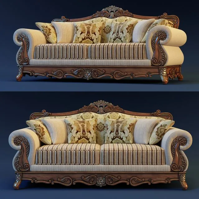 Sofa 002 3dsMax Model