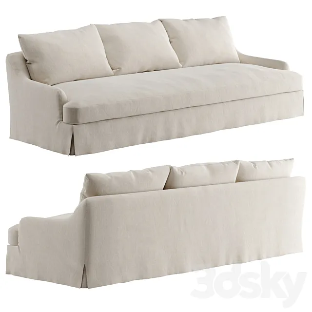 Sofa 01 By Vincent Van Duysen Zara Home 3ds Max