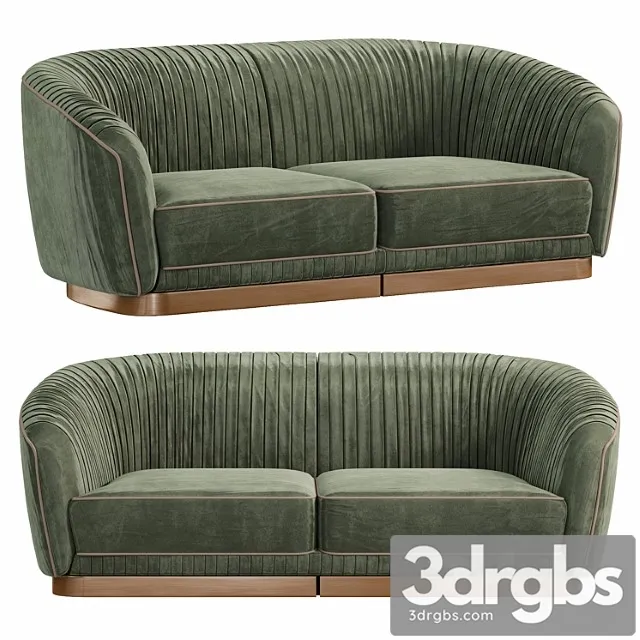Sofa 1750 sofa oro patina brillo by tecninovainteriors 3dsmax Download