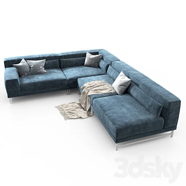 Sofa 38 – Natuzzi_Ido 3ds Max