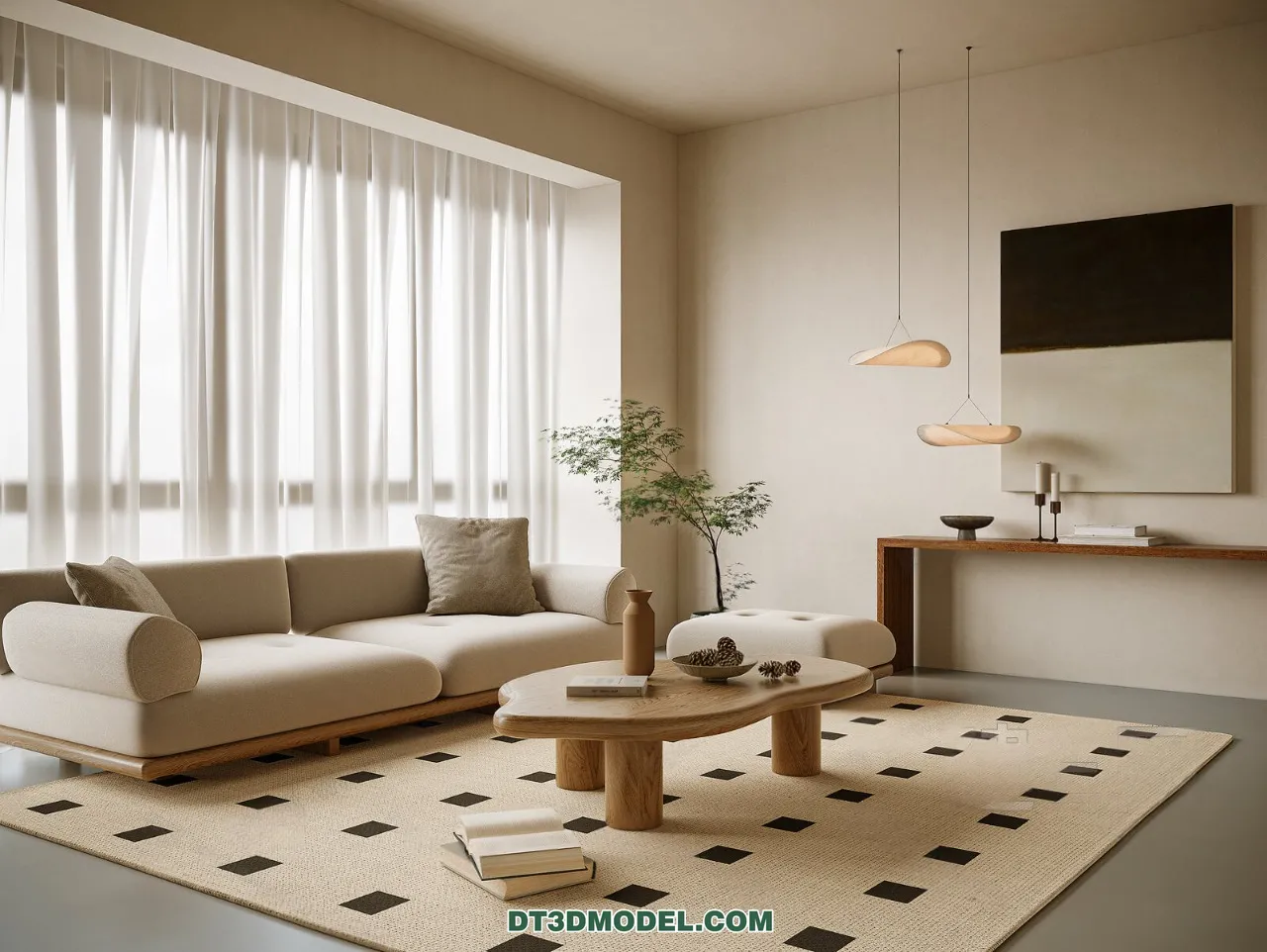 Sofa 3D Blocks – 3D Model of Modern Sofa – 049 – VRAY