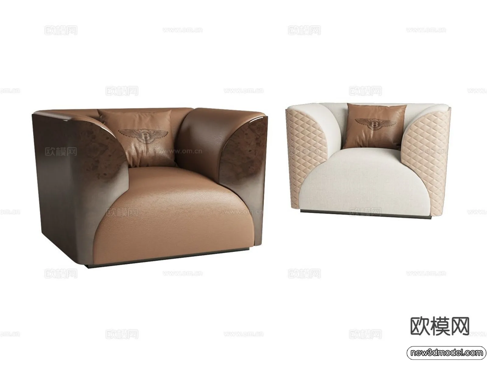 Sofa 3D Models – 3D Furniture for Living Room – 3D Interior – 084