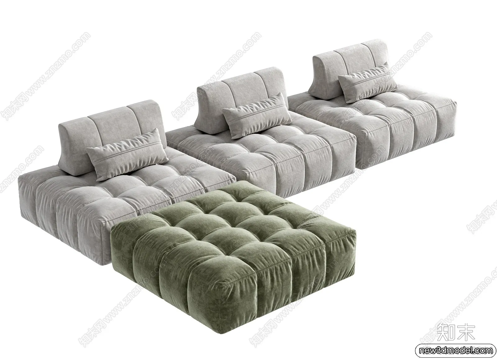 Sofa 3D Models – 3D Furniture for Living Room – 3D Interior – 103