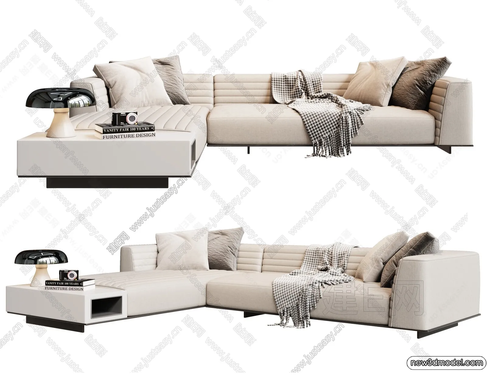 Sofa 3D Models – 3D Furniture for Living Room – 3D Interior – 141