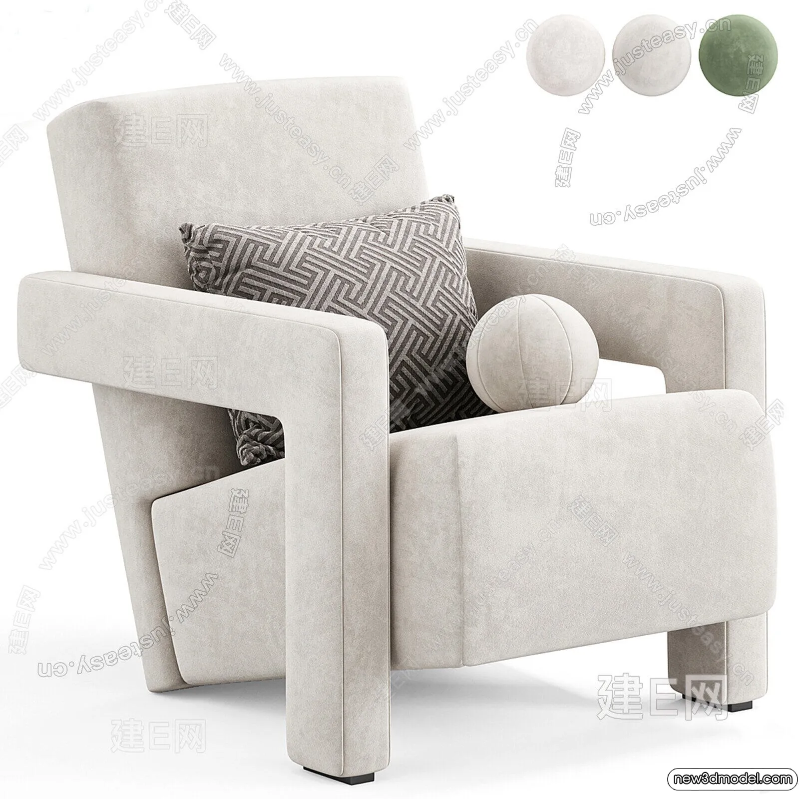 Sofa 3D Models – 3D Furniture for Living Room – 3D Interior – 200