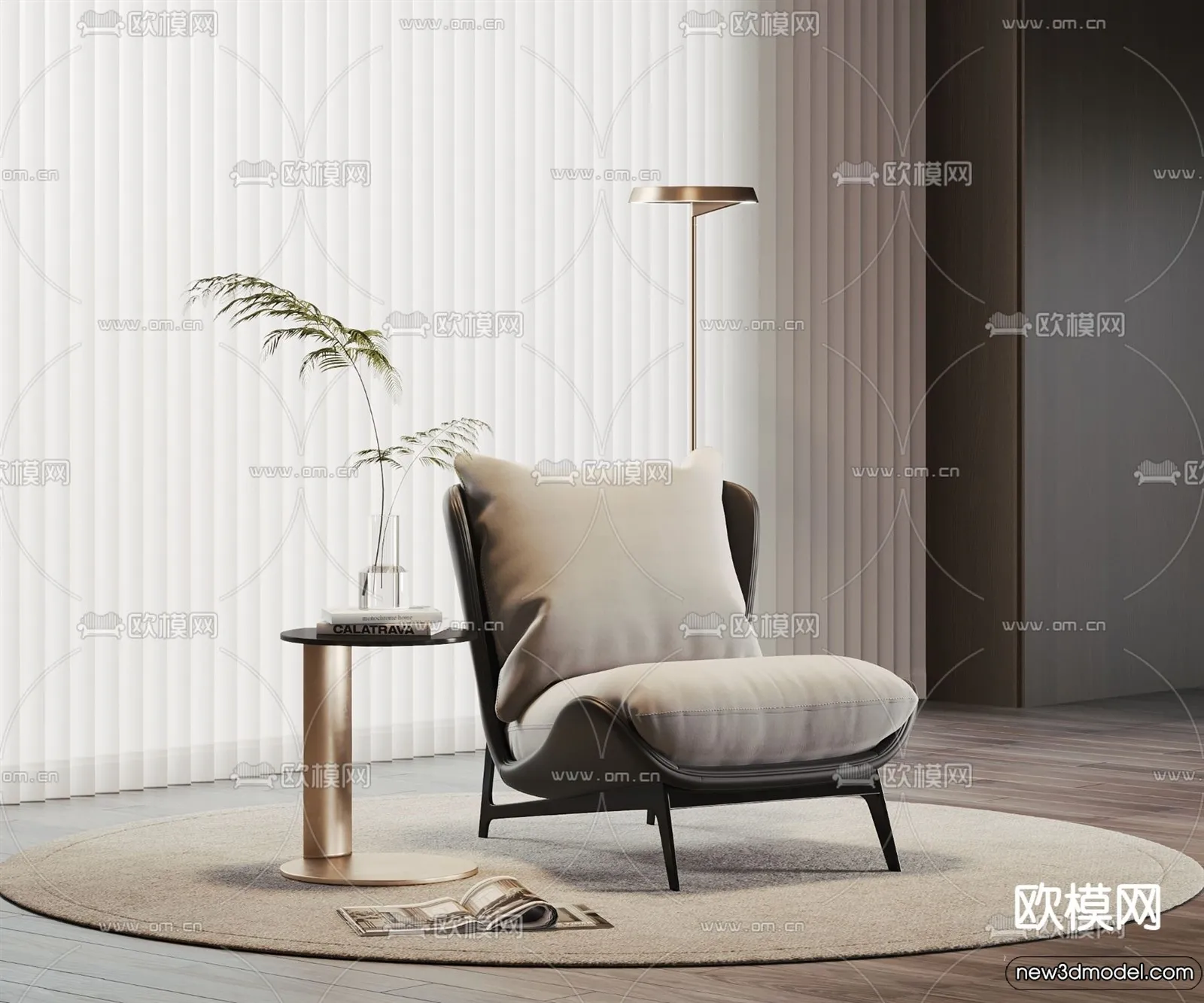 Sofa 3D Models – 3D Furniture for Living Room – 3D Interior – 247