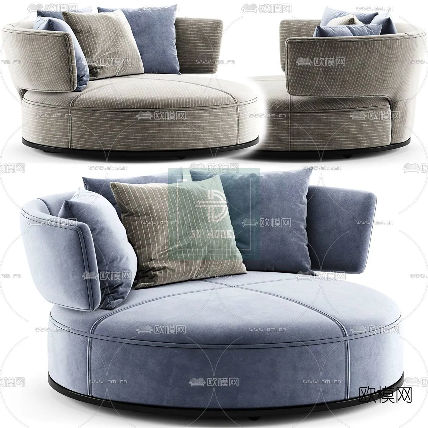 Sofa 3D Models – Modern Style – 002