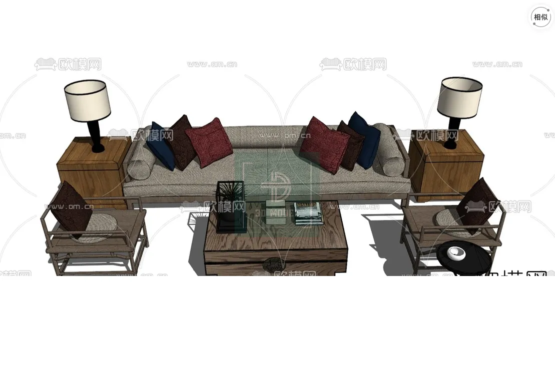 Sofa 3D Models – Modern Style – 014