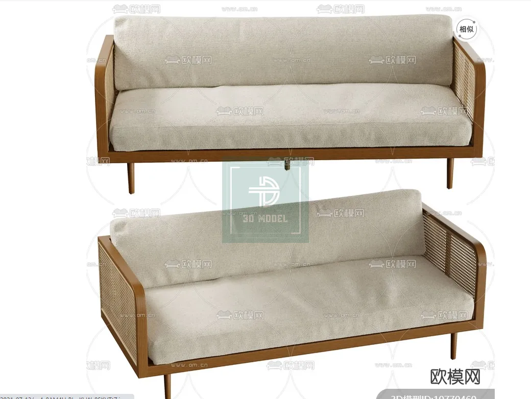 Sofa 3D Models – Modern Style – 022