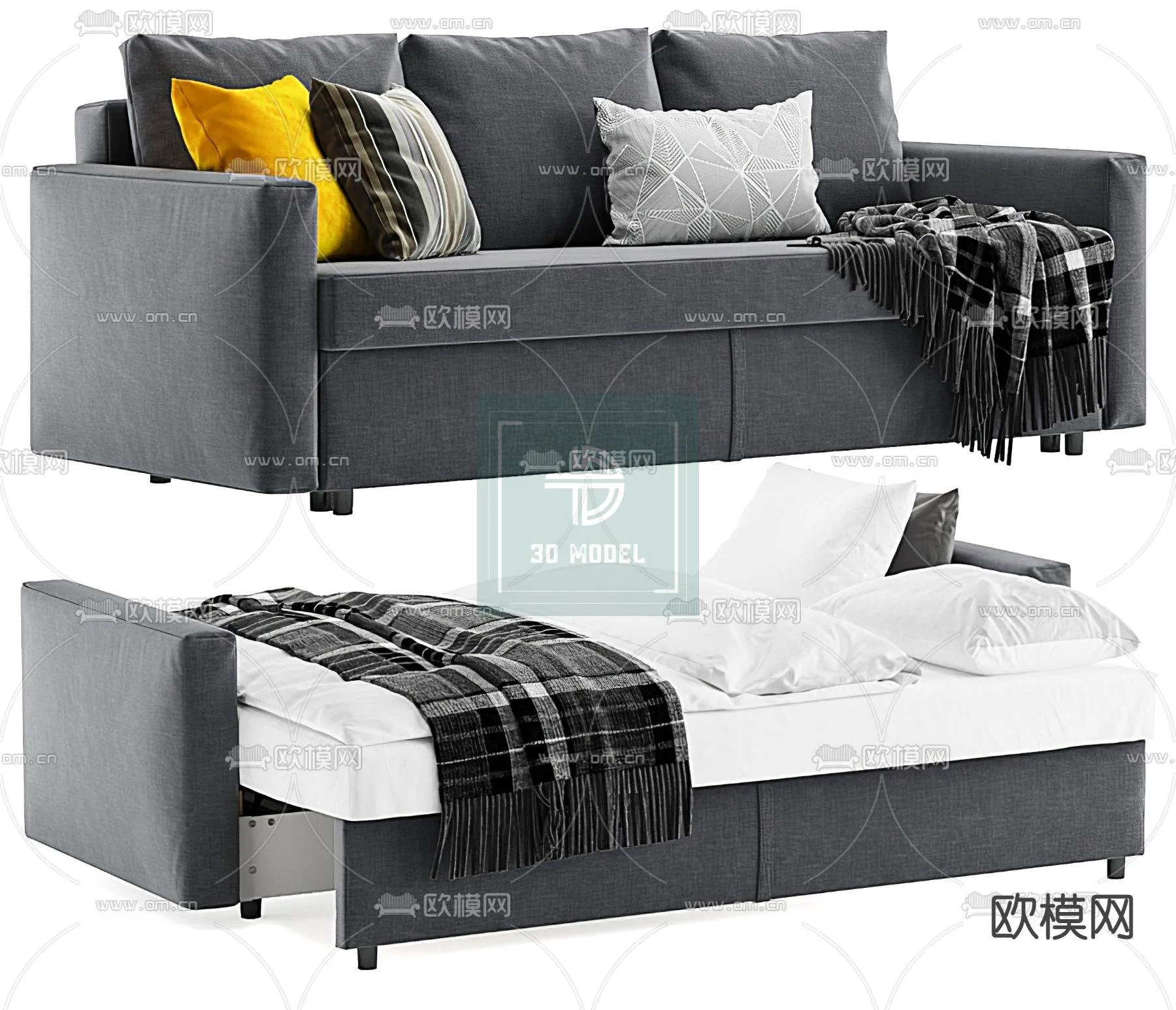 Sofa 3D Models – Modern Style – 026