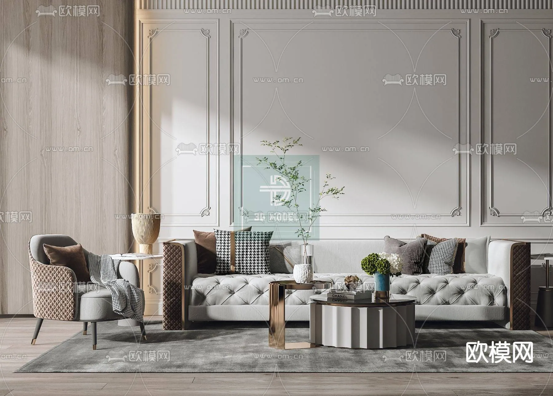 Sofa 3D Models – Modern Style – 033