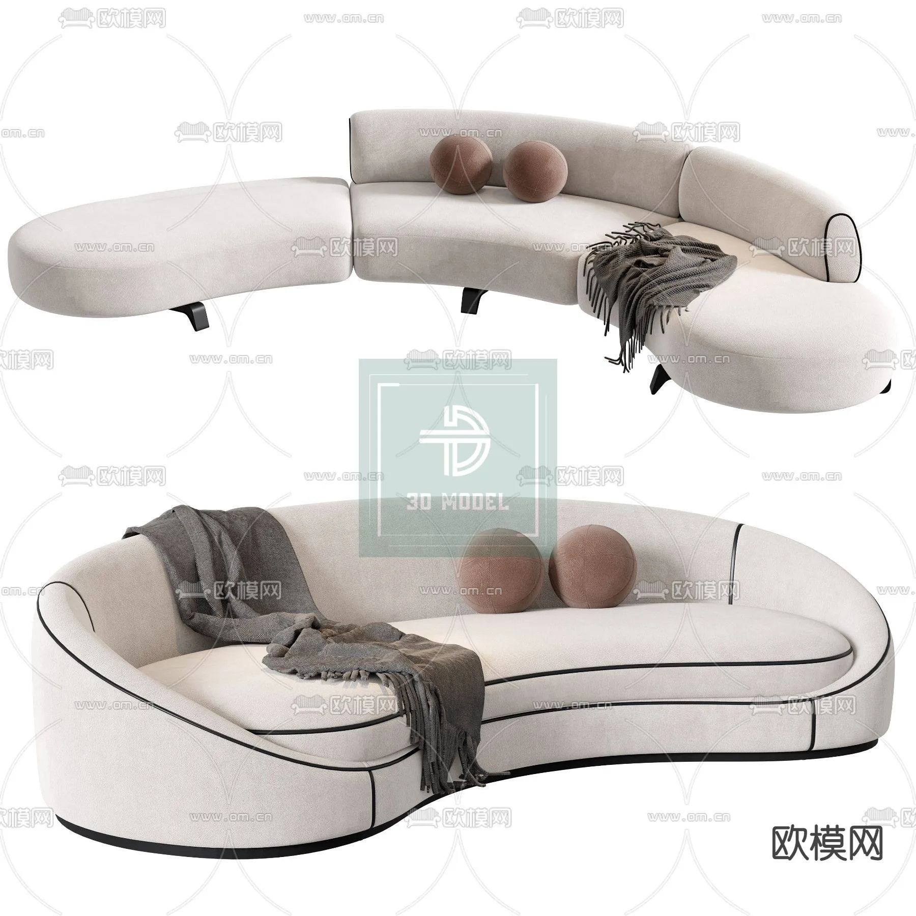 Sofa 3D Models – Modern Style – 035