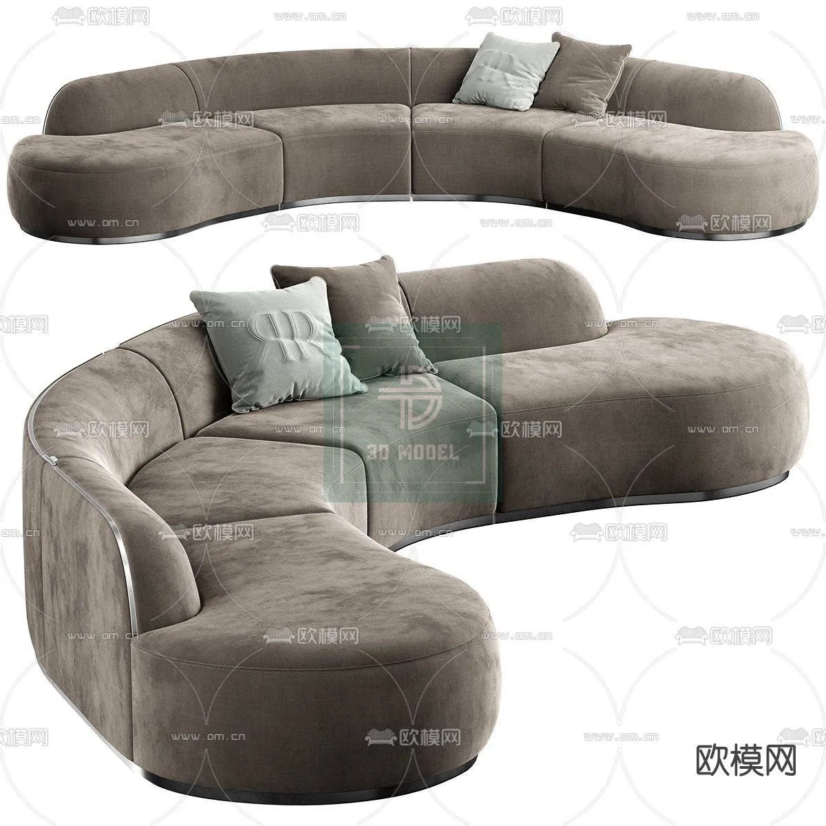 Sofa 3D Models – Modern Style – 044