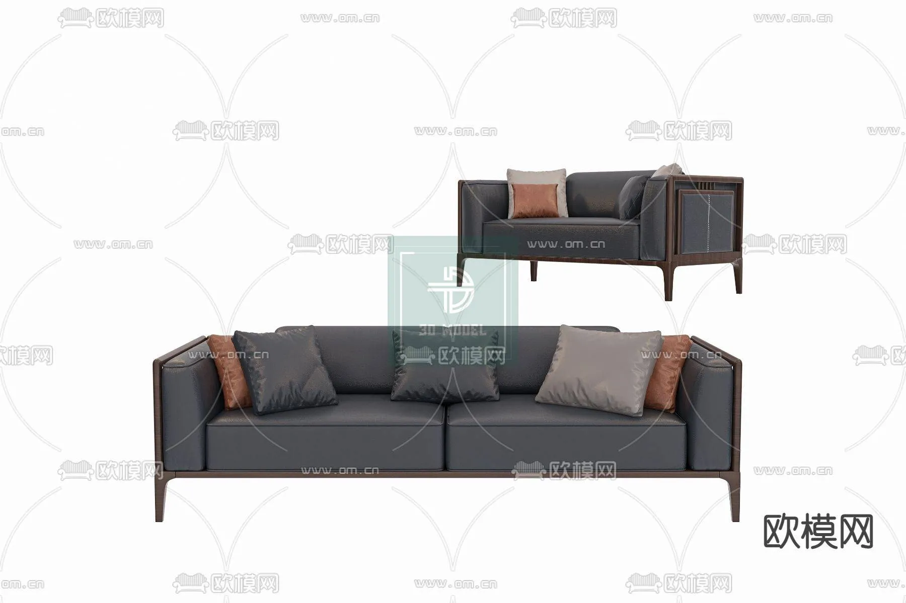 Sofa 3D Models – Modern Style – 047