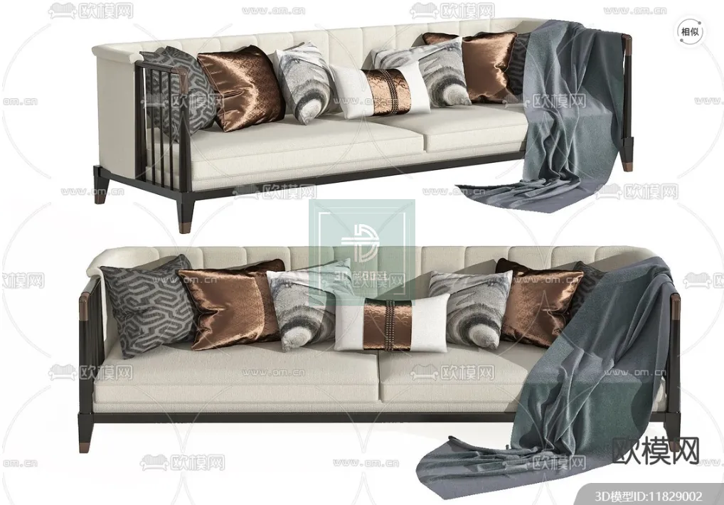 Sofa 3D Models – Modern Style – 049
