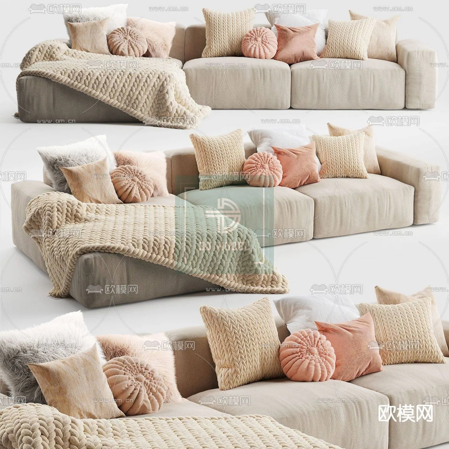 Sofa 3D Models – Modern Style – 051