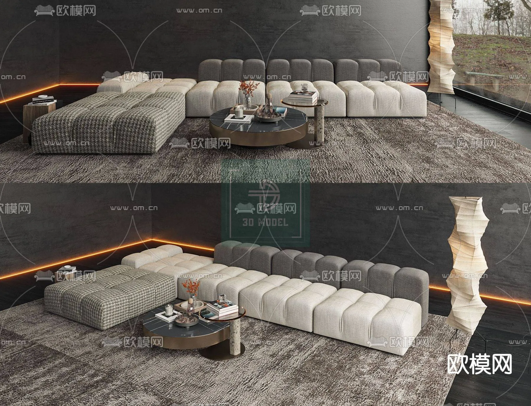 Sofa 3D Models – Modern Style – 054