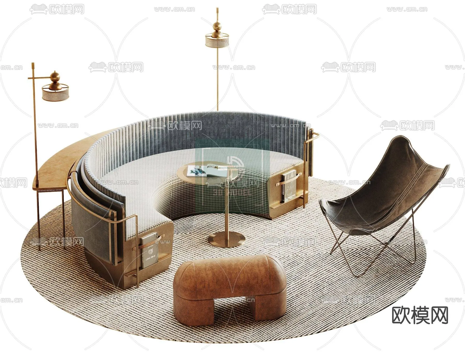 Sofa 3D Models – Modern Style – 064