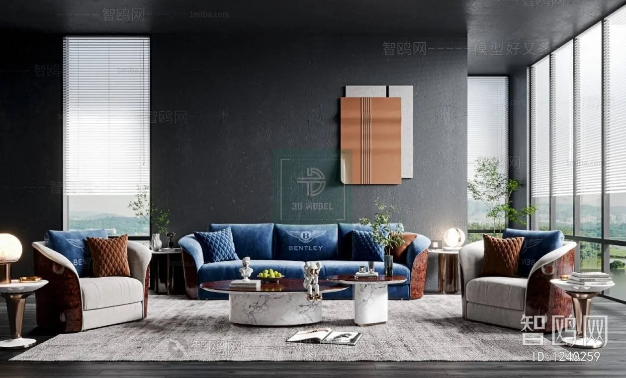 Sofa 3D Models – Modern Style – 072