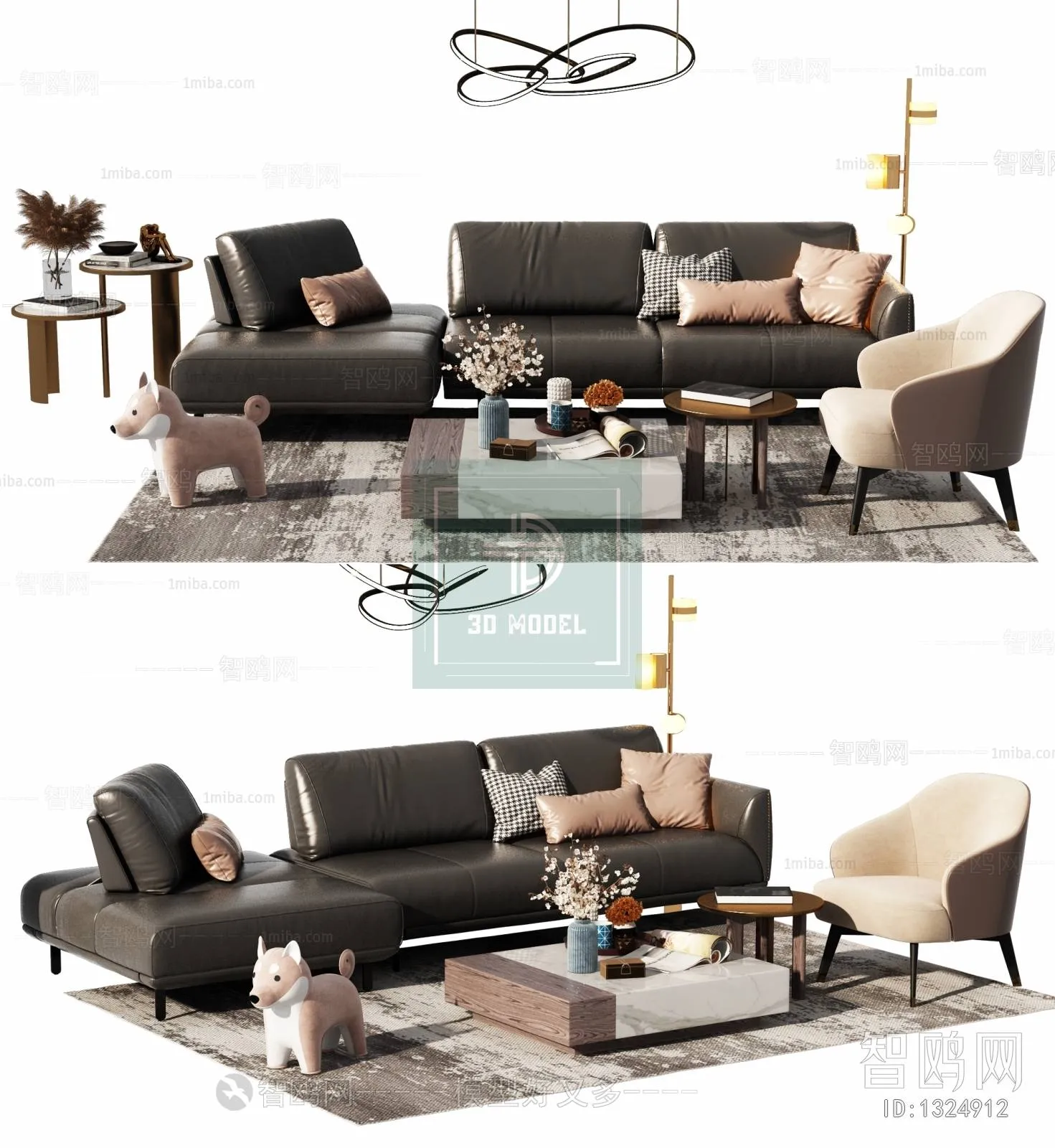 Sofa 3D Models – Modern Style – 076