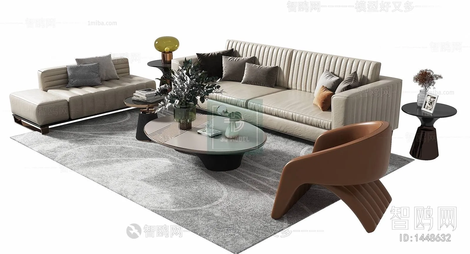 Sofa 3D Models – Modern Style – 081