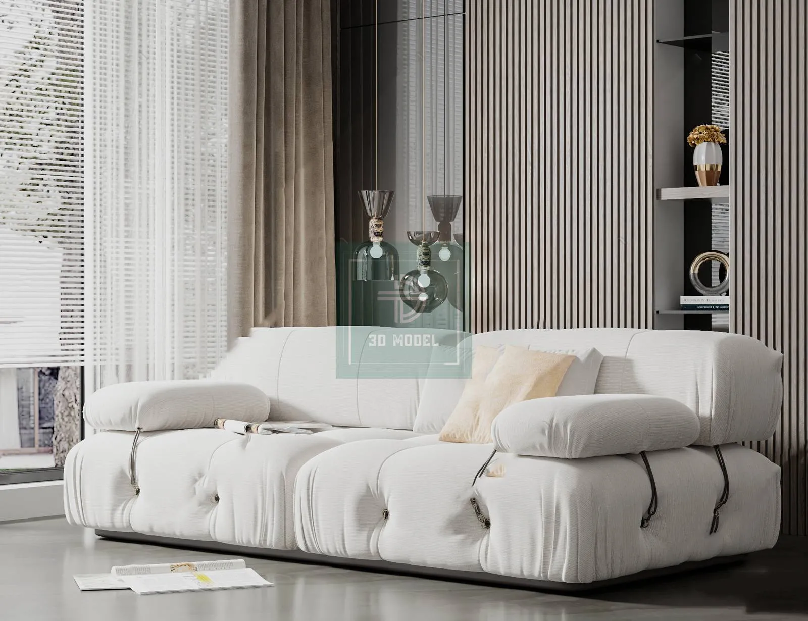 Sofa 3D Models – Modern Style – 084