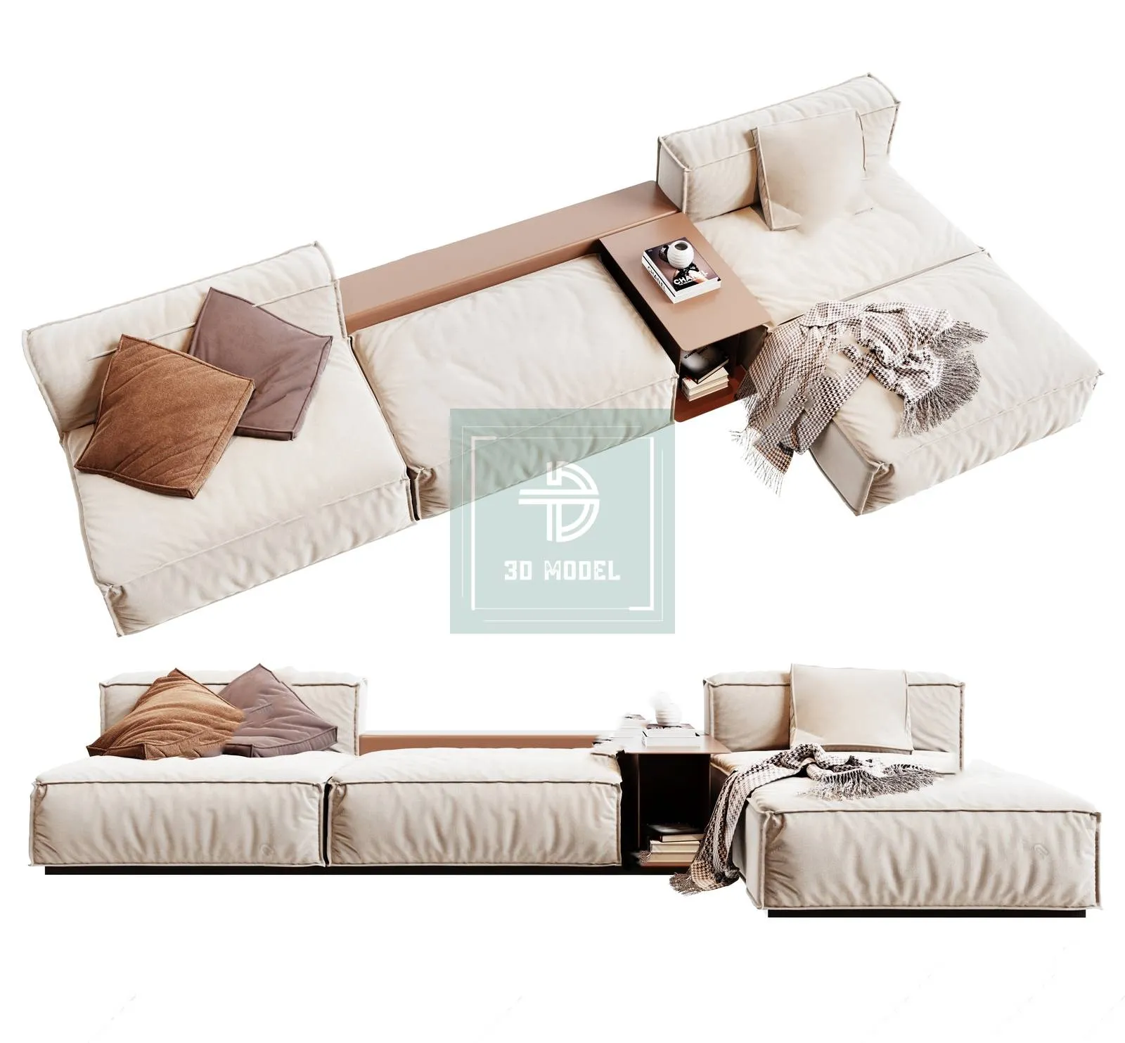 Sofa 3D Models – Modern Style – 086