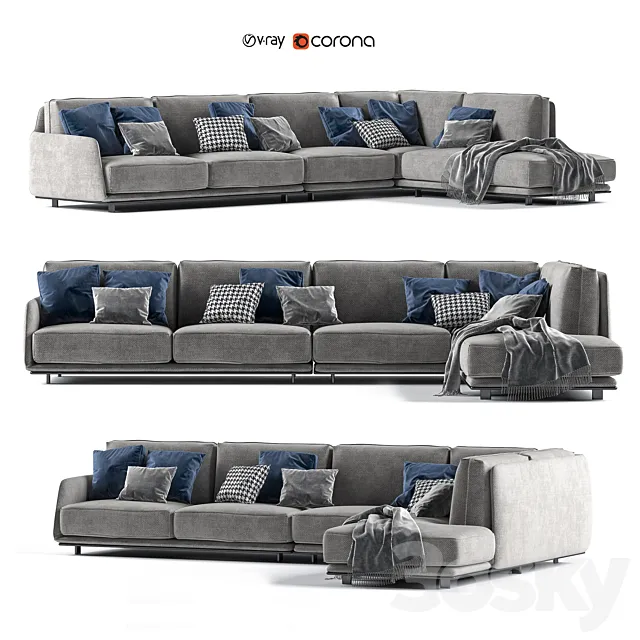 sofa 4 3ds Max