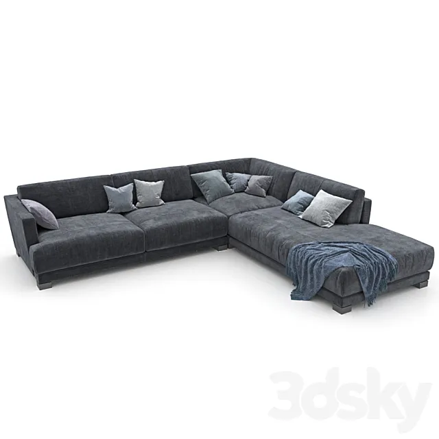 Sofa 406 – Natuzzi_Erasmo 2716_var 3ds Max