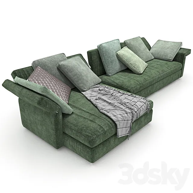 Sofa 435 – Minotti Collar 3DSMax File