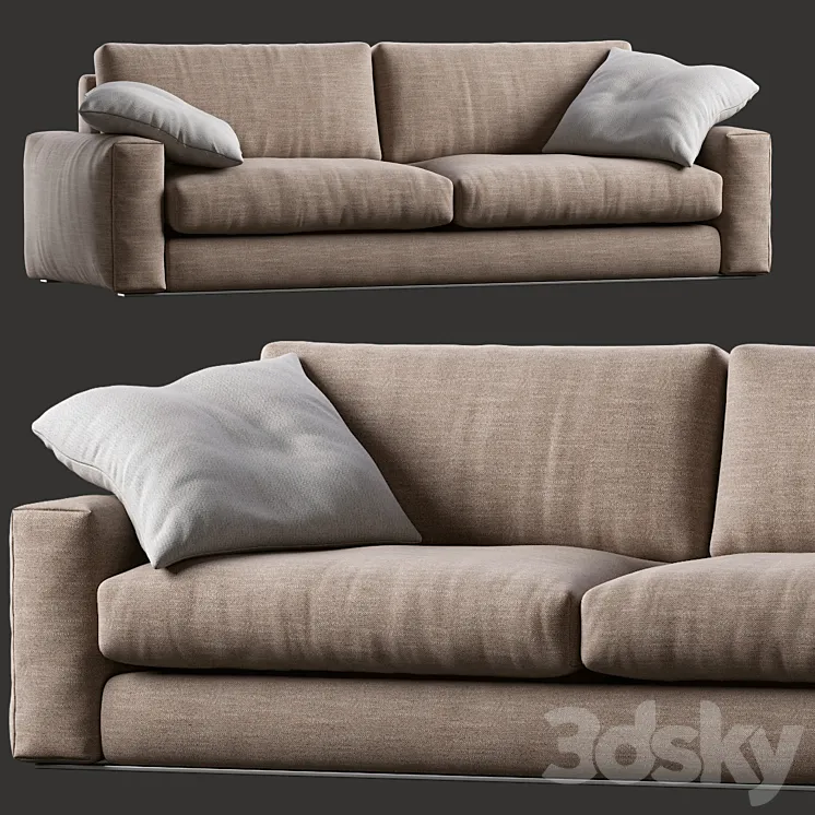Sofa 810 FLY By Vibieffe 3DS Max Model