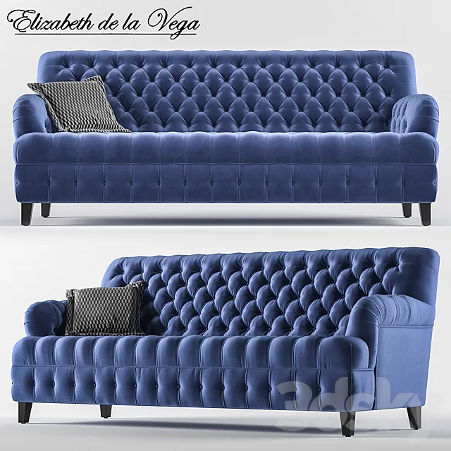 Sofa A45 3ds Max