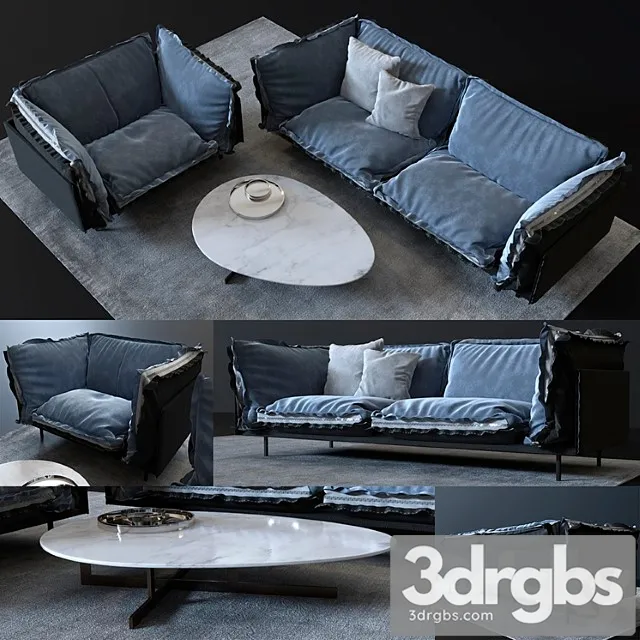 Sofa and chair auto-reverse coffee table douglas 2 3dsmax Download