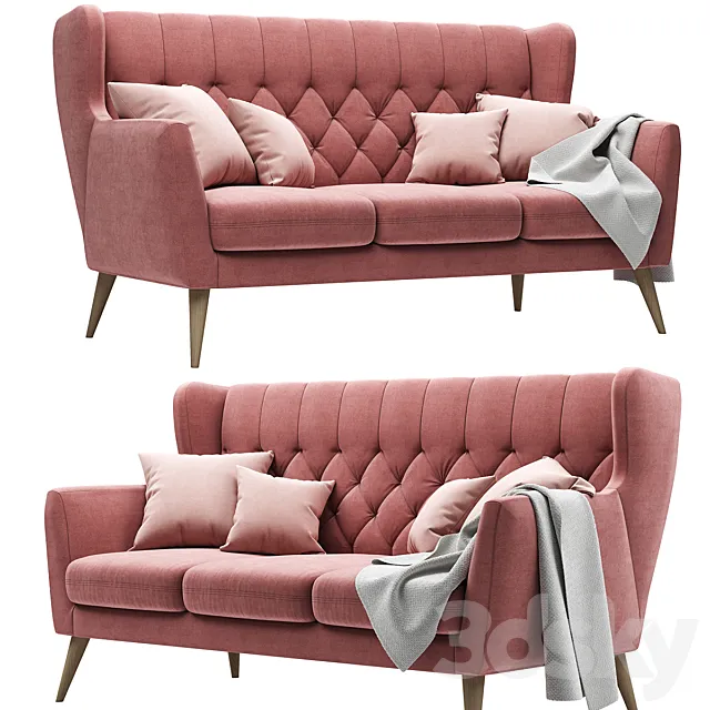 Sofa Aria (3-seater) 3ds Max