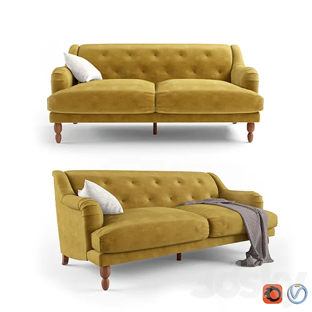 Sofa Ariana MADE 3DS Max Model