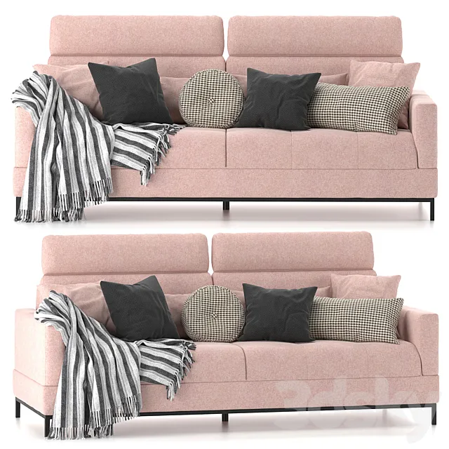 Sofa ariel 3ds Max