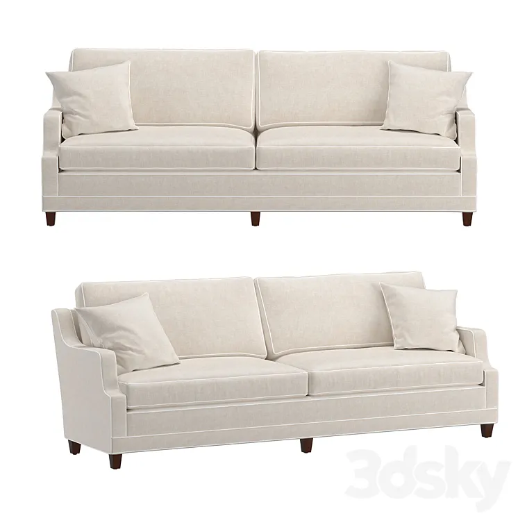 sofa Ashley 3DS Max Model