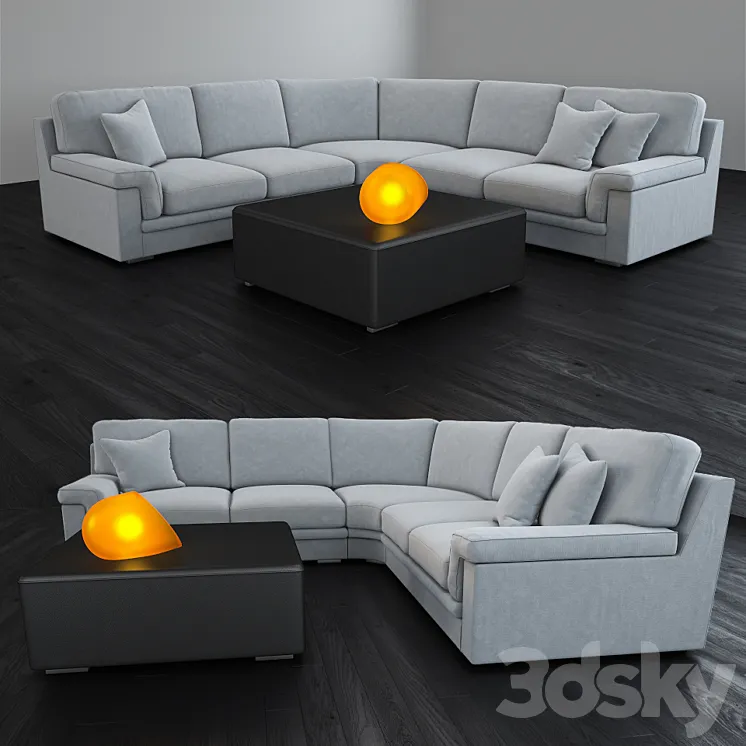 Sofa Asnaghi Elegant 3DS Max
