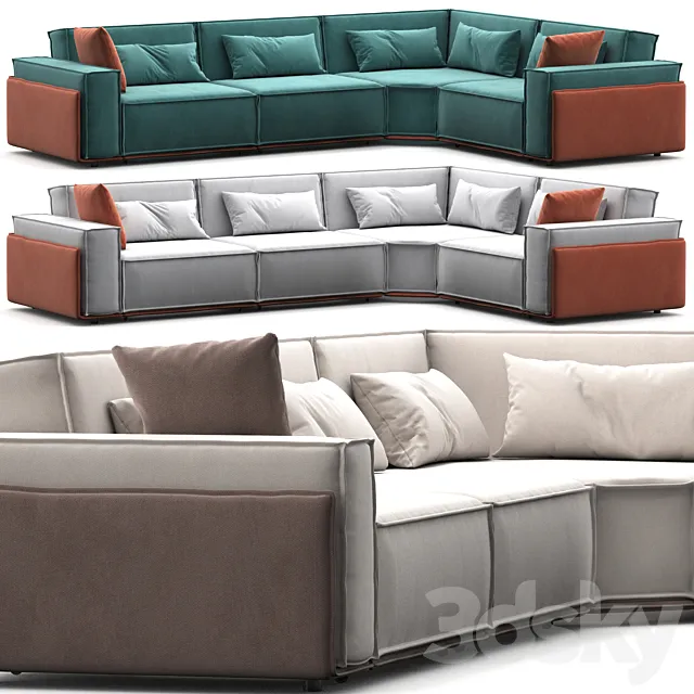 Sofa Asti 689073 GORGEOUS FURNITURE 3ds Max