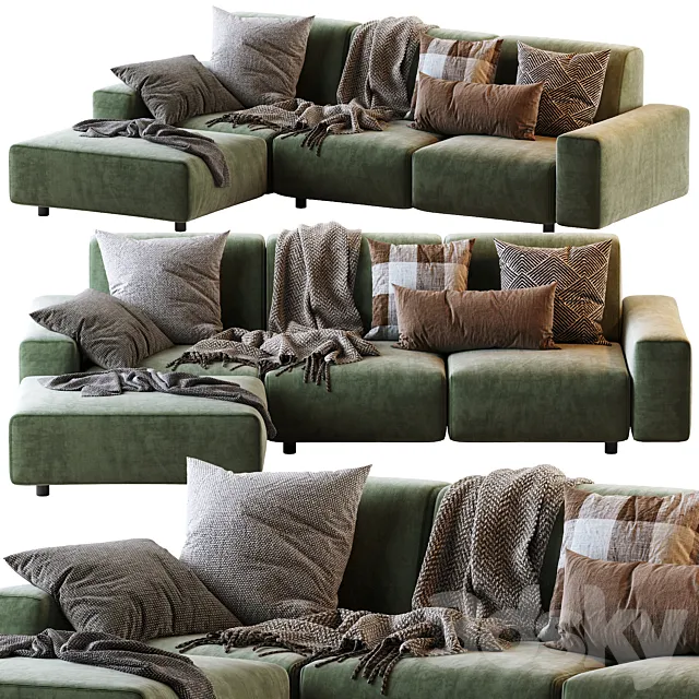 Sofa ASTON 3DS Max Model