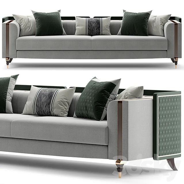 Sofa aston martini 3DSMax File