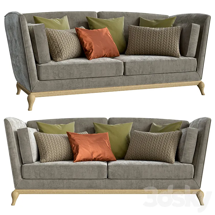 Sofa ASTON VOLPI 3DS Max