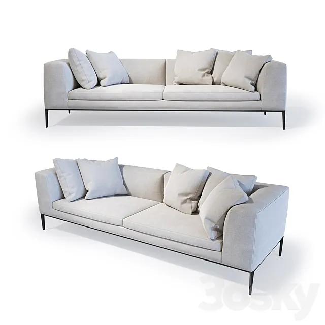 Sofa B & B Miсhel 3ds Max