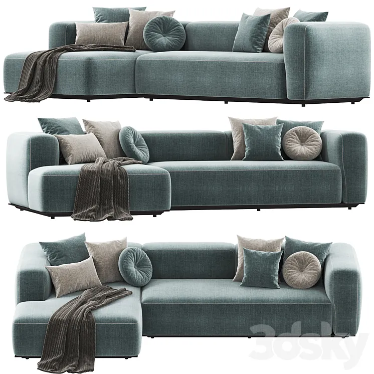 Sofa B&B Italia Outdoor HYBRID 3DS Max
