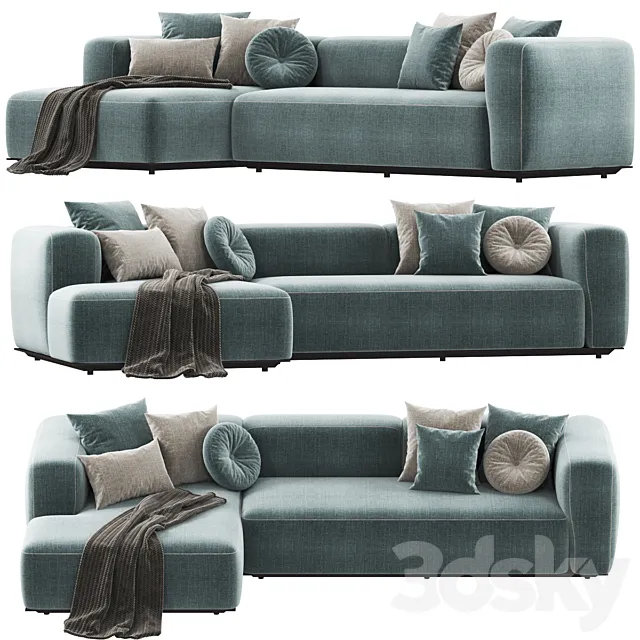 Sofa B&B Italia Outdoor HYBRID 3DSMax File