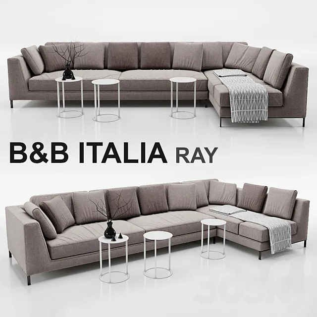 Sofa B&B ITALIA RAY 3DSMax File