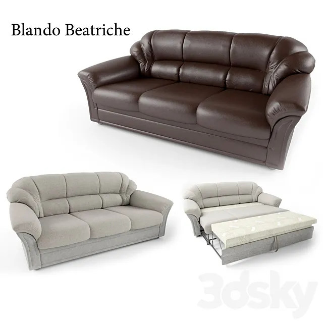 Sofa Beatrice from Blandot 3ds Max