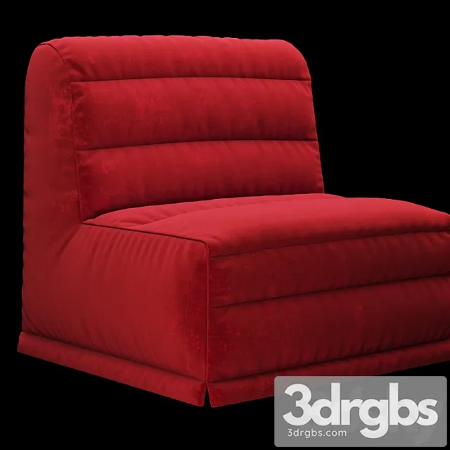Sofa Bed Chauffeuse Graze 813 3dsmax Download